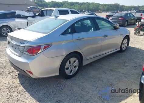 2011 Hyundai Sonata Hybrid Hybrid из США, поврежденный, VIN KMHEC4A45BA005516